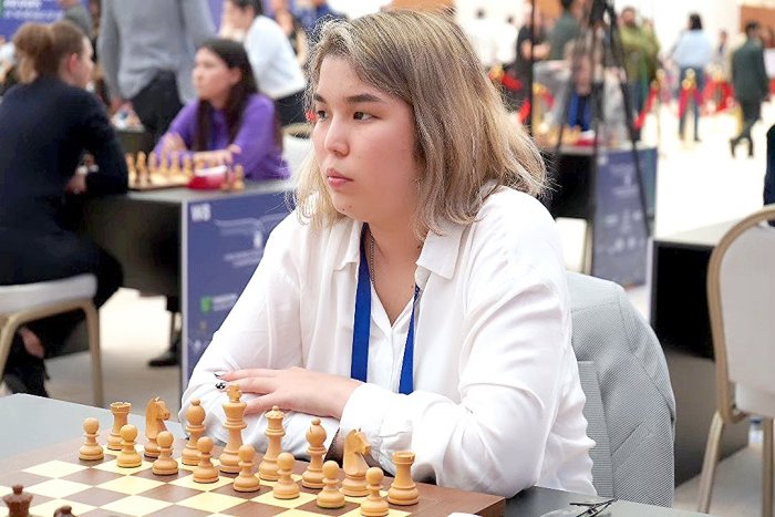Асель Лесбекова успешно выступила на престижном турнире по шахматам!