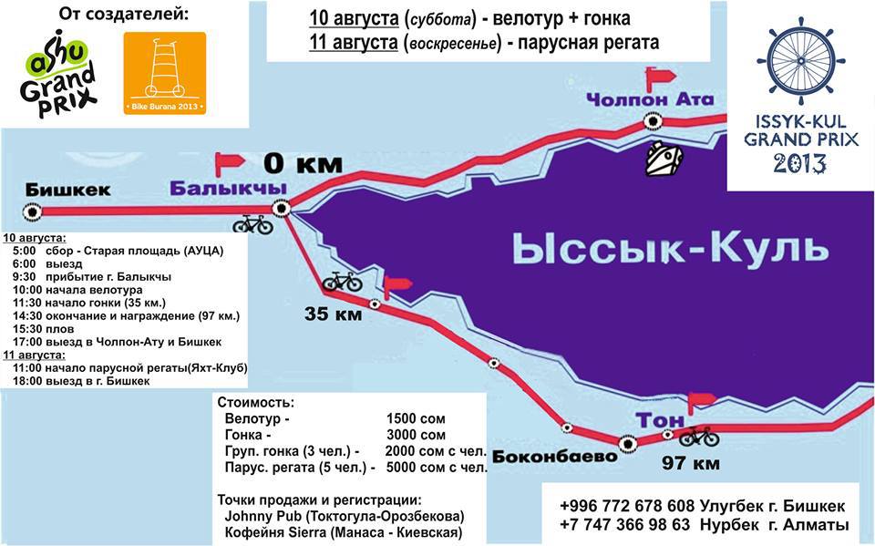 Карта чолпон ата киргизия