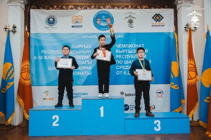 Бишкекские спортсмены стали призёрами чемпионата Кыргызстана по шахматам