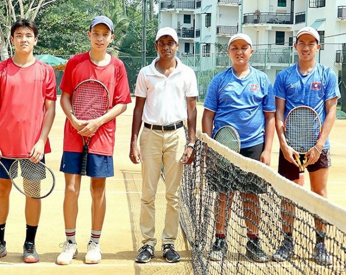 Теннисисты из Кыргызстана продолжают выступление в Шри-Ланке