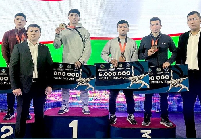 Борцы завоевали четыре медали в Ташкенте