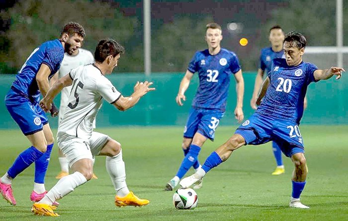 Казахстан обыграл Туркменистан в товарищеском матче