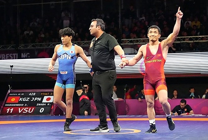 В Бишкеке завершился чемпионат Азии по борьбе