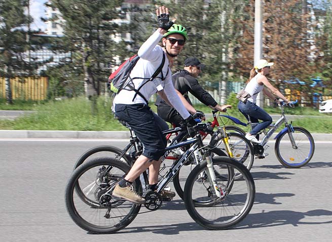 В столице состоится велопробег, посвященный Дню города Бишкек