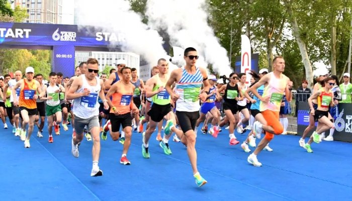Кыргызстанцы успешно выступили на марафоне в Ташкенте
