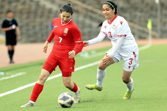 CAFA-2024: женская сборная Кыргызстана по футболу разгромила Таджикистан