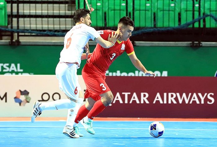 Кубок Азии по футзалу: Кыргызстан проиграл Ирану в четвертьфинале, Таджикистан - в полуфинале