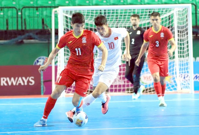 Сборная Кыргызстана по футзалу победила Вьетнам и продолжает борьбу за путевку на Кубок мира!