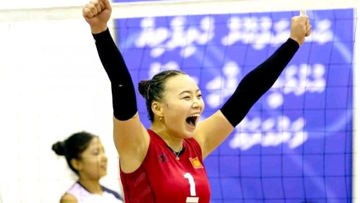Волейболистка из Кыргызстана - лучший игрок чемпионата Азии  (U-20)