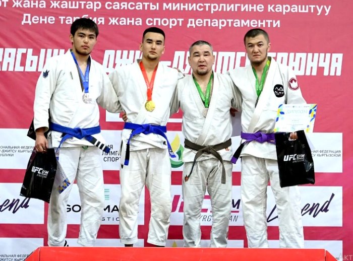 Чемпионат Кыргызстана по джиу-джитсу: победители и призеры