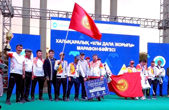 500 километров по степям! Кыргызстанцы заняли второе место на конном марафоне в Казахстане