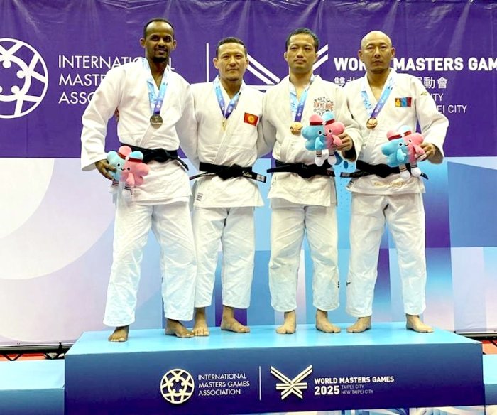Дзюдоист Ислам Баялинов побеждает на World Masters Games!