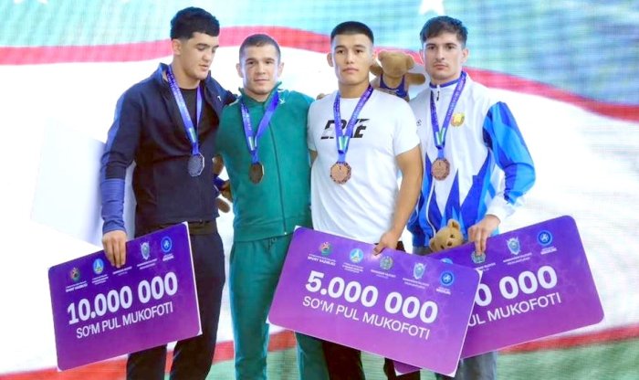 Три медали из Намангана