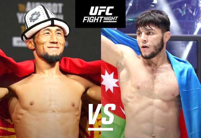 Официально! Мыктыбек Оролбай уулу против Тофика Мусаева на турнире UFC в Баку