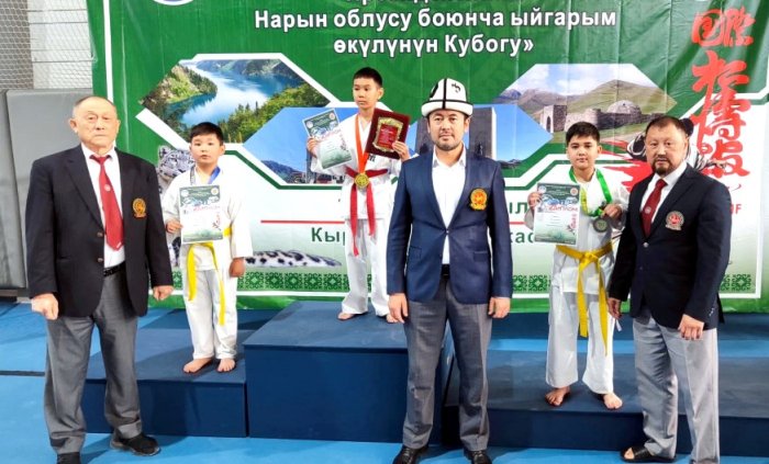 В Нарыне прошел открытый чемпионат по карате