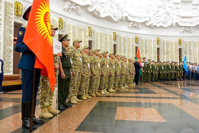Кыргызстан участвует в военно-спортивных Играх стран СНГ