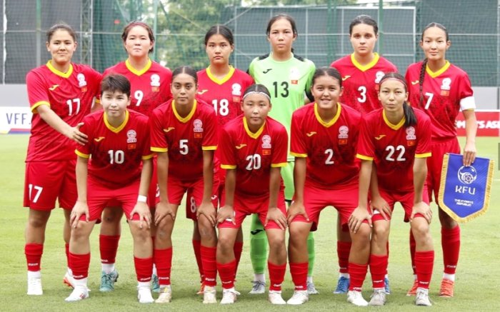 Отбор Кубка Азии (U-20): футболистки Кыргызстана победили Сингапур