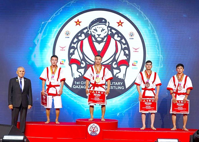 Военнослужащие из Кыргызстана завоевали медали чемпионата мира по казахской борьбе