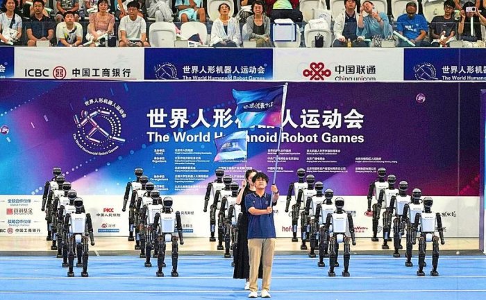 В Китае прошли первые Всемирные Игры роботов-гуманоидов