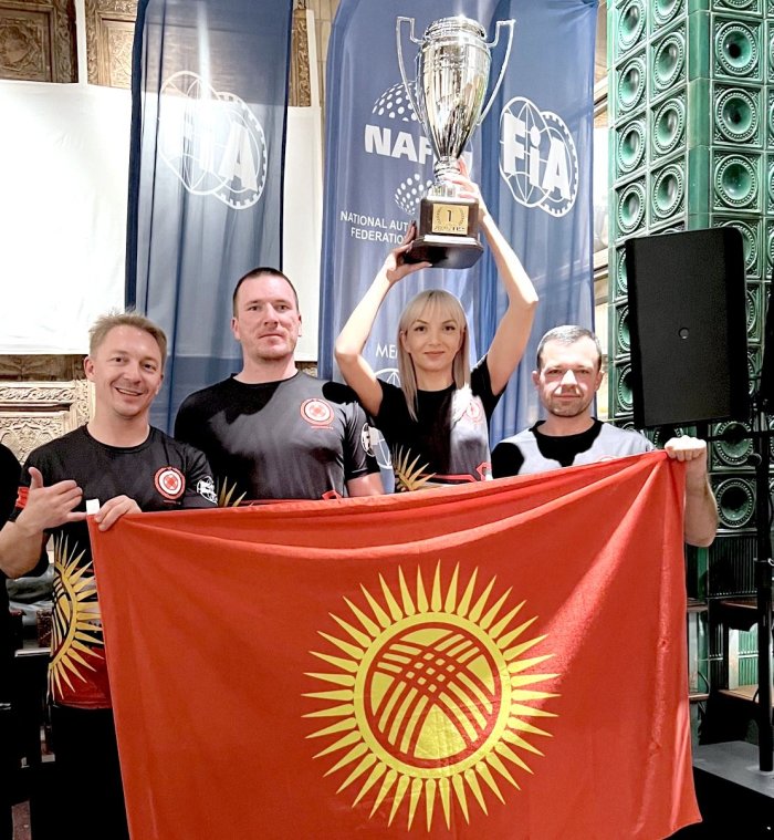 Сборная Кыргызстана - чемпион Азии по авто джимхане-2025!