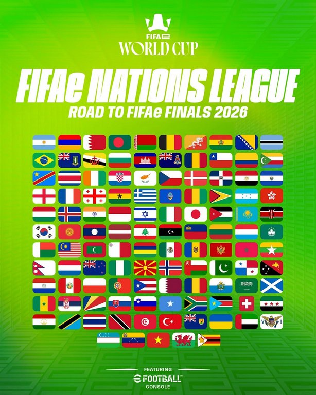 Сборная Кыргызстана по киберфутболу примет участие в FIFAe Nations League