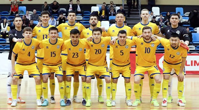 Казахстан - в четверке лучших команд Европы по футзалу