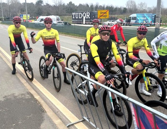 Велокоманда «Локомотив Манас» выступила на гонках в Хорватии.