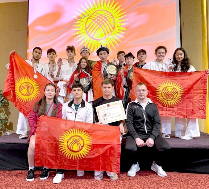 Каратисты Кыргызстана завоевали 26 медалей на чемпионате мира в Турции