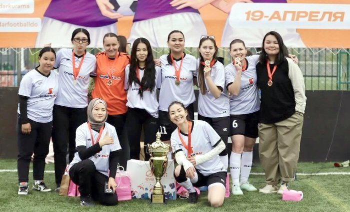 В Бишкеке подвели итоги турнира «Кыздар футболдо» («Футбол для всех»)