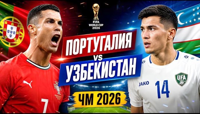 ЧМ-2026: матч Португалия - Узбекистан покажут в фан-зоне в Бишкеке