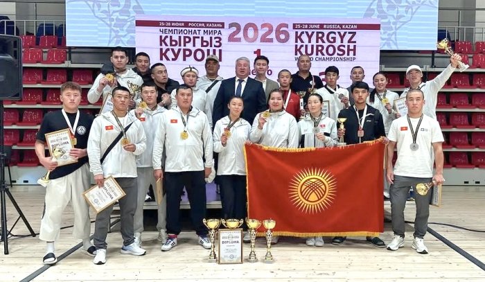 Взялись за пояса: успех борцов из Кыргызстана в Казани