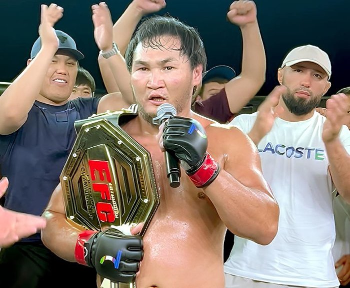 Турнир в Оше EFC Global 58: победы бойцов из Кыргызстана!