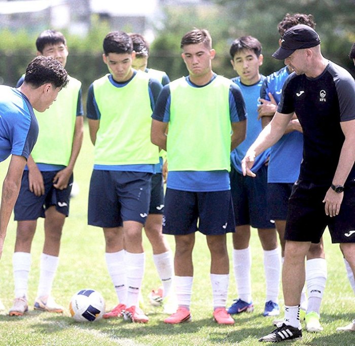 Сборная Кыргызстана (U-17) завершила УТС в Сербии победой