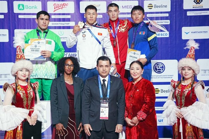 Всемирные Игры кочевников: итоги соревнований по борьбе алыш